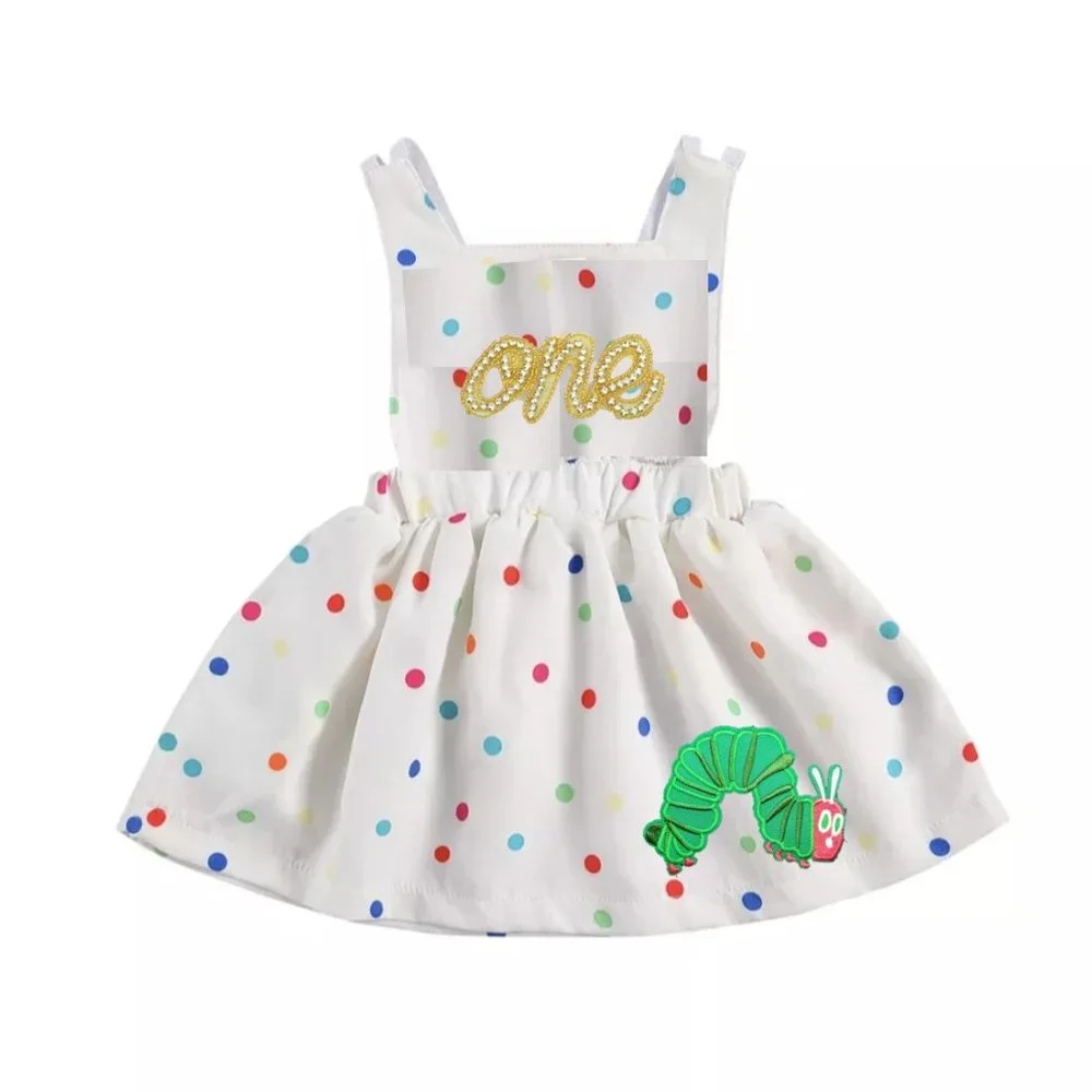 The very Hungry Caterpillar Rainbow dress Smash First Birthday Outfit Clothes